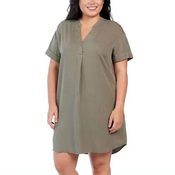 Hilary Radley | Dresses | Nwt Hilary Radley Womens Tencel Shirt Dress Olive Green Size 2x 9 Uu047 | Poshmark Hilary Radley | Dresses | Nwt Hilary Radley Womens Tencel Shirt Dress Olive Green Size 2x 9 Uu047 | Poshmark